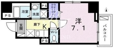 ファヴール本郷 301 間取り図