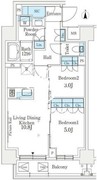 ジェイグランコート品川西大井イースト 501 間取り図