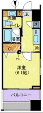 メイクスデザイン南青山 502 間取り図