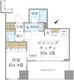 プレミストタワー白金高輪 1407 間取り図