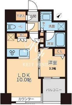 グランカーサ文京千石 603 間取り図