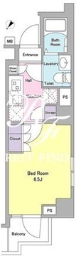 ログ武蔵小山 601 間取り図