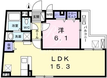 ブルーセブン 201 間取り図