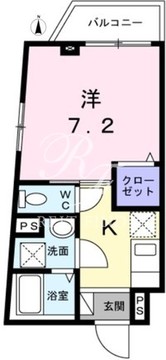 ブルーセブン 202 間取り図