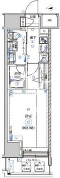 アルテシモラート 1104 間取り図