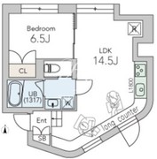 グランデュオ大森山王2 102 間取り図