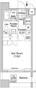 コンフォリア森下 503 間取り図