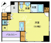 ガリシア日本橋水天宮2 403 間取り図