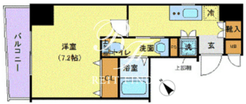 ガリシア日本橋水天宮2 203 間取り図