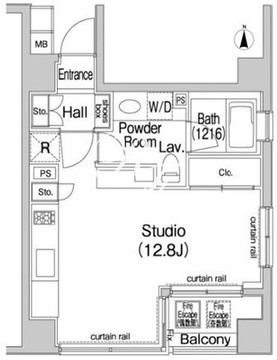 コンフォリア池袋 402 間取り図