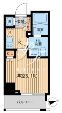 レジデンス大森 303 間取り図