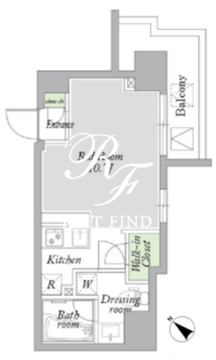 アーバンパーク西巣鴨 1503 間取り図