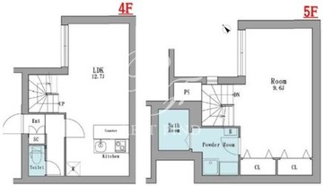 リーガランド小石川5丁目 403 間取り図