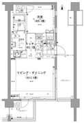 ガーデニエール砧レジデンス 529 間取り図