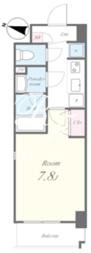 アイランドヒルズ両国 602 間取り図