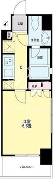 ステラメゾン学芸大学 206 間取り図