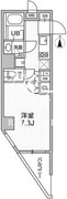 シーズンフラッツ浅草 301 間取り図