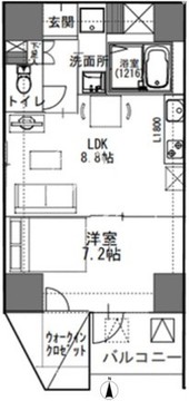 大井2丁目新築 201 間取り図