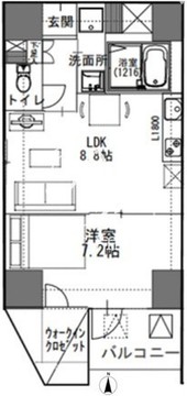 大井2丁目新築 301 間取り図