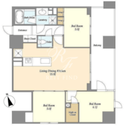 KDXレジデンス八丁堀 504 間取り図