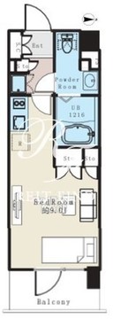 ライオンズフォーシア蔵前オアシス 1006 間取り図