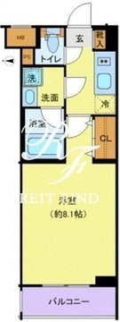 クレヴィスタ北赤羽 202 間取り図