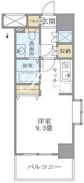 KDX吾妻橋レジデンス 504 間取り図