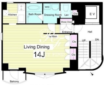 ピアーチェ西新宿 3F 間取り図