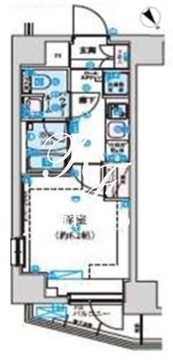 リヴシティ初台 603 間取り図