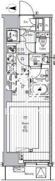 プレミアムキューブG上野 204 間取り図