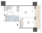 ラグゼナ用賀 505 間取り図
