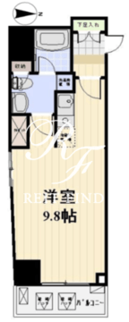 プロスペクト日本橋本町 904 間取り図
