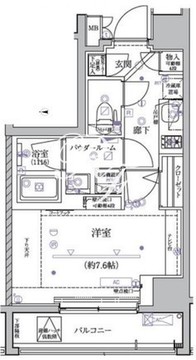 アルテシモソロ 202 間取り図