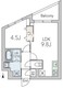 グランデュオ用賀6 203 間取り図