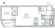 グランデュオ用賀6 305 間取り図