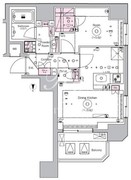 BPRレジデンス王子 201 間取り図