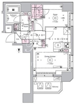 シーフォルム王子 201 間取り図