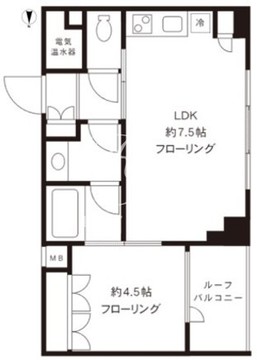 四谷デュープレックD-R 702 間取り図