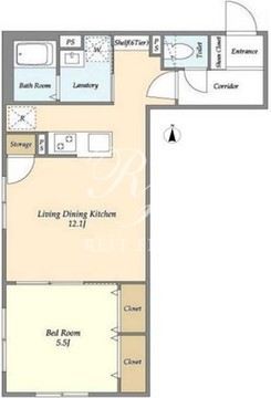 ウェルスクエア学芸大学 302 間取り図