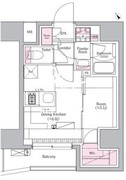 BPRレジデンス田端 1104 間取り図