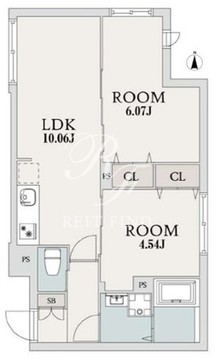 エルファーロ都立大学 103 間取り図