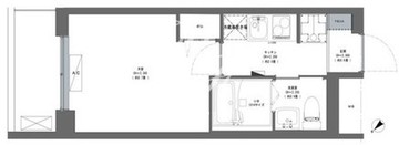 コンフォリア早稲田DEUX 107 間取り図