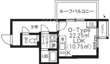 ブリックレジデンス目黒本町 602 間取り図