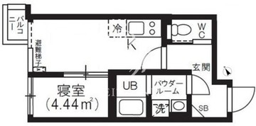 ブリックレジデンス目黒本町 202 間取り図