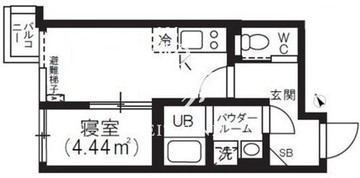 ブリックレジデンス目黒本町 302 間取り図