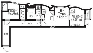 ブリックレジデンス目黒本町 305 間取り図