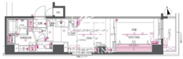 ズーム戸越銀座 303 間取り図