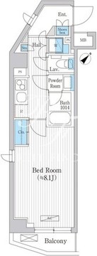 アーバンプレミア池尻大橋 601 間取り図