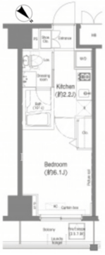 プラウドフラット新大塚 902 間取り図
