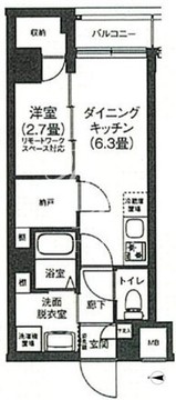 アイルプレミアム押上ノルド 108 間取り図